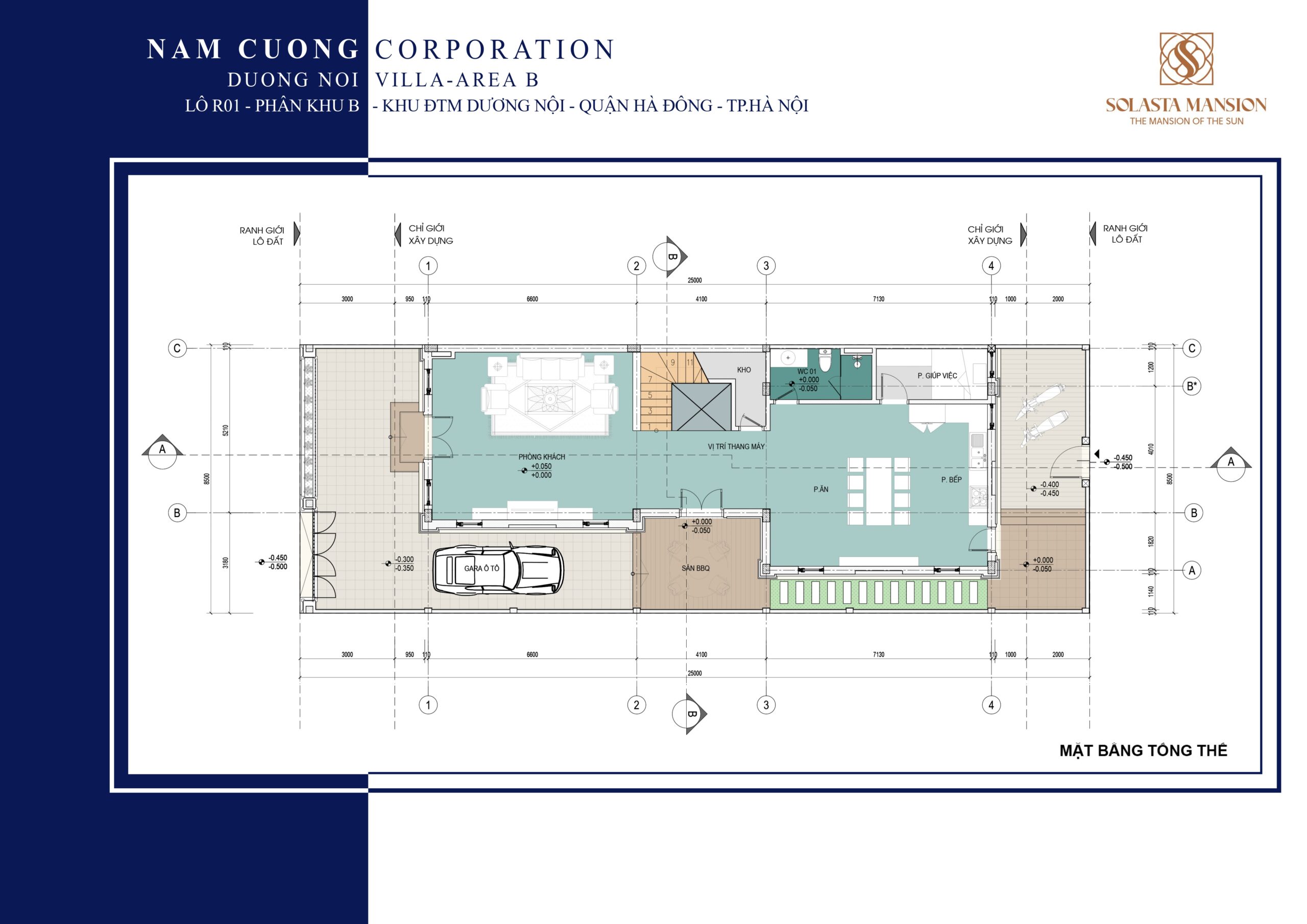 Thiết kế biệt thự Solasta Mansion Dương Nội